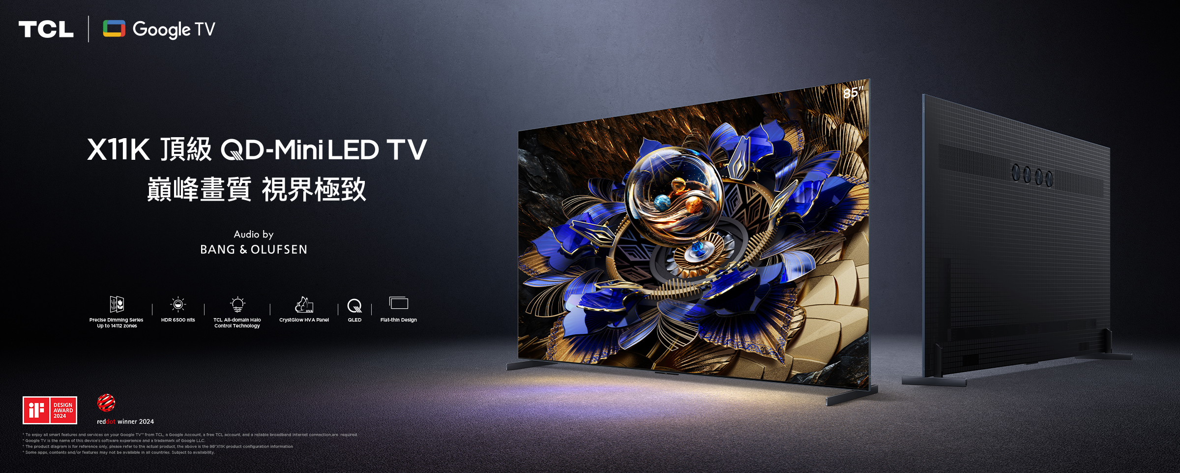 TCL TV X11K Premium QD-MiniLED TV